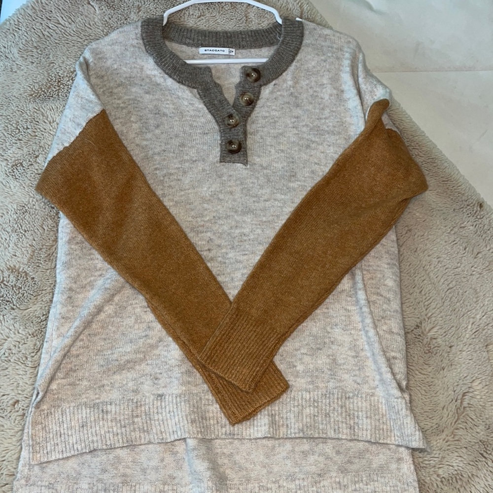 Never Worn Half Button Sweater
